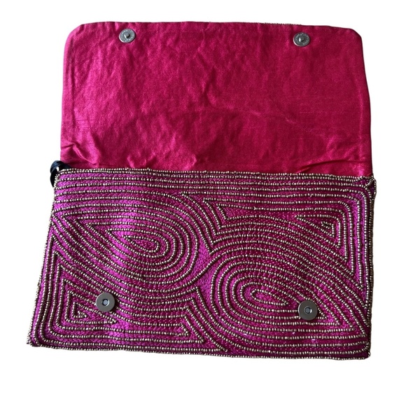 SALDARINI 1882 BEADED CLUTCH NWT LUXURY ELEGANT FORMAL WEDDING GUEST EVENING - Picture 2 of 12